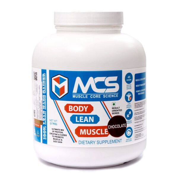 MCS Body Lean Muscle whey protein powder for men weight gain